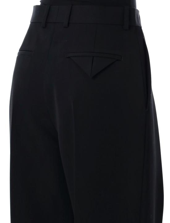 25FW 보테가베네타 팬츠 830002V4C20 1000 Nero - BOTTEGA VENETA