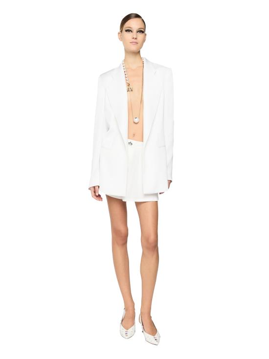 25SS 제니 수트 자켓 78AJQ572 N0071003 White - GENNY