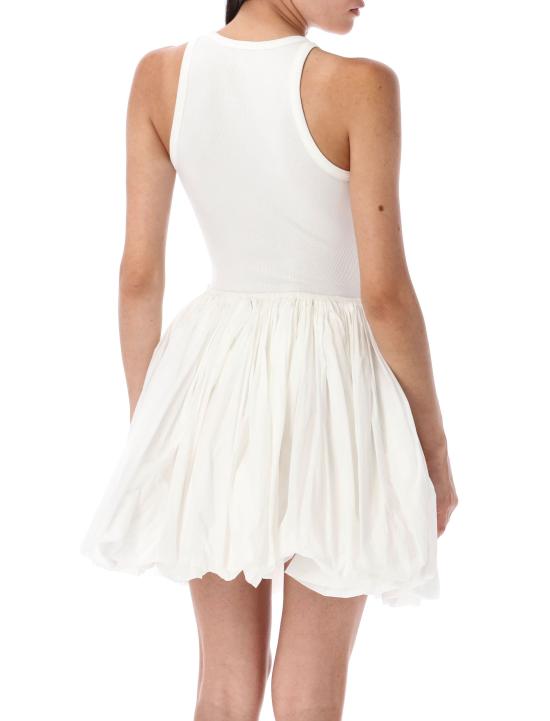 25FW 알라이아 탑 AA9B0382J085B 020 Bianco - ALAIA