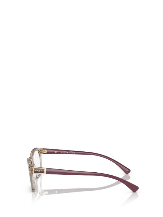 25FW 보그 안경 VO5424B 2990 TRANSPARENT LIGHT BROWN - VOGUE