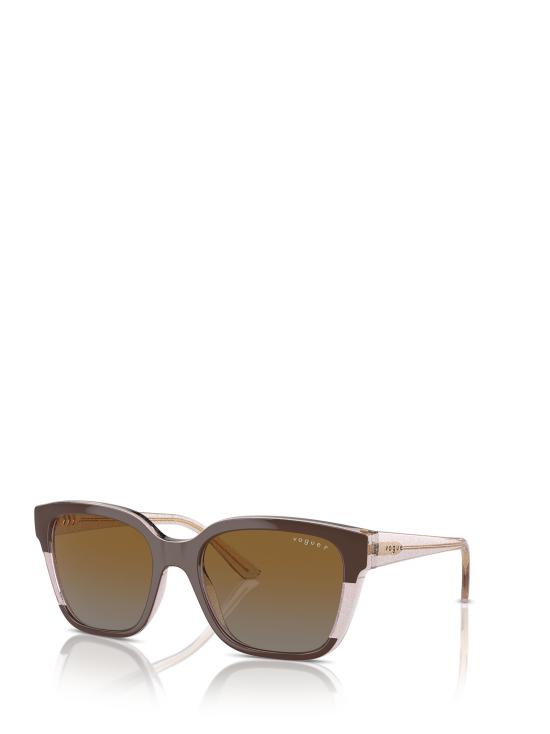 25FW 보그 선글라스 VO5558S 3136T5 BROWN TRANSPARENT ROSE GLITTER - VOGUE