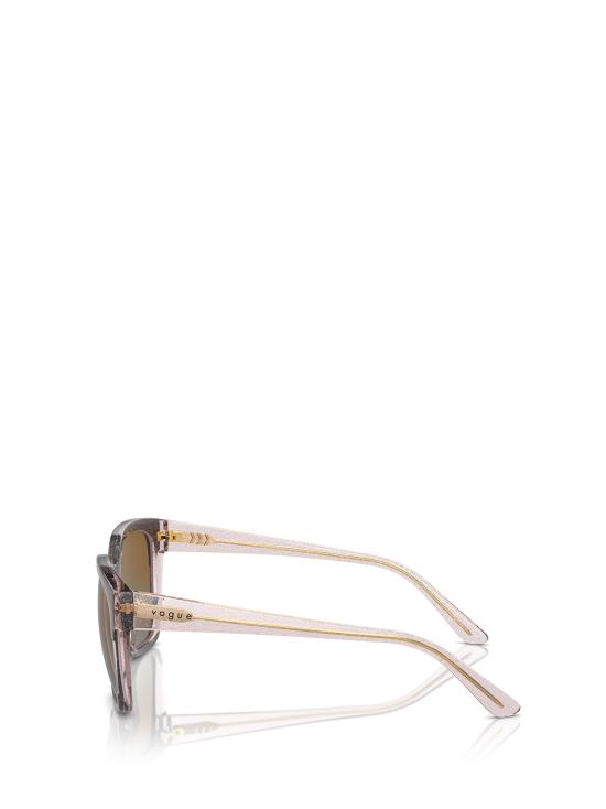 25FW 보그 선글라스 VO5558S 3136T5 BROWN TRANSPARENT ROSE GLITTER - VOGUE