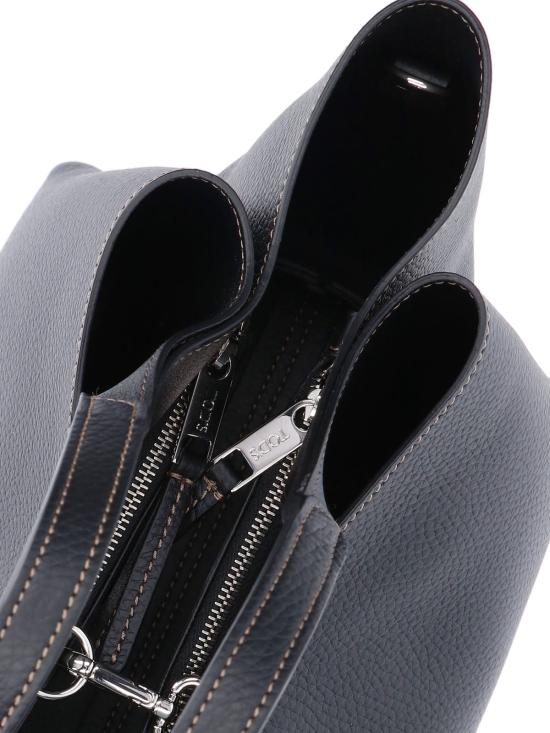 26SS 토즈 미니 토트백 미니  XBWAPAFL100QRI B999 Black - TODS