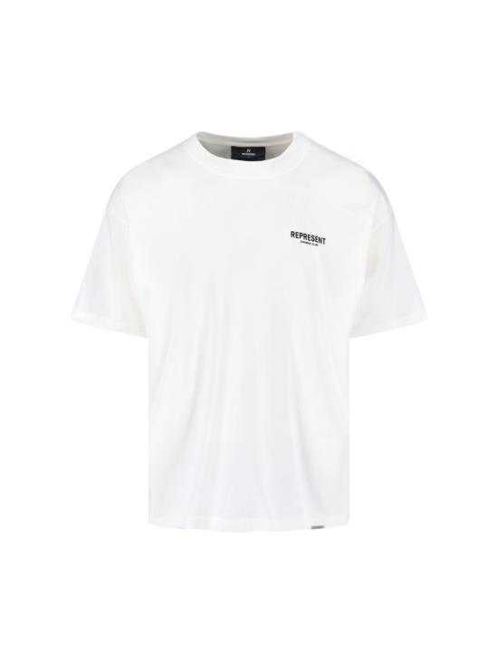 26SS 리프레젠트 반팔 티셔츠 OCM41114 72 White