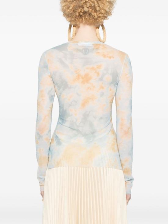  에리카 카발리니 반팔 티셔츠 P4SO05 STAAC Clear Blue - ERIKA CAVALLINI