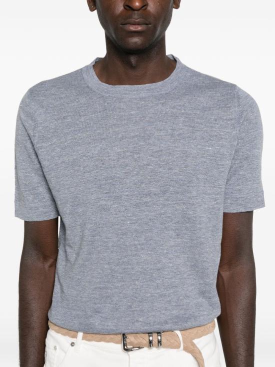 26SS 브루넬로 쿠치넬리 스웨터 M2L00340 C7864 Clear Blue - BRUNELLO CUCINELLI