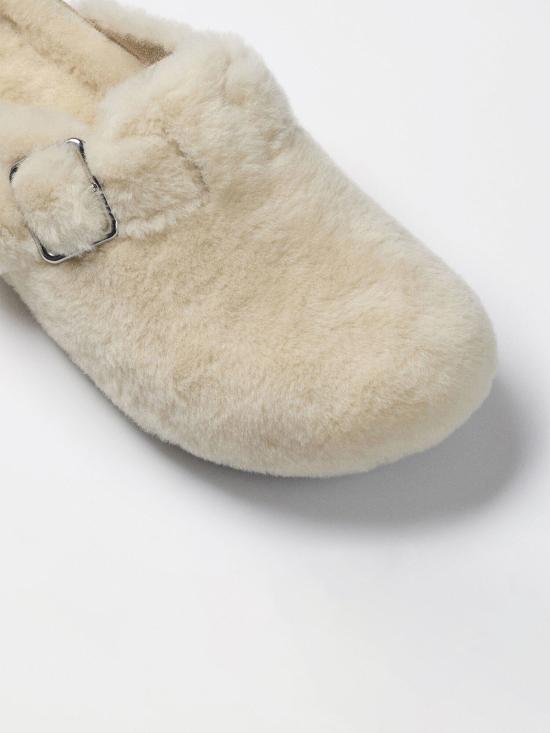 26SS 버켄스탁 뮬/슬리퍼 M1031376 Cream - BIRKENSTOCK