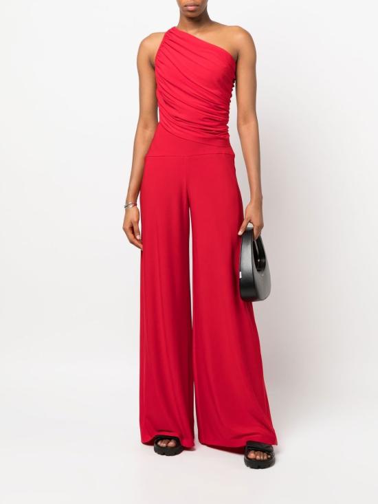  노마카말리 스트레이트 팬츠 KK2227PL112 946 Red - NORMA KAMALI