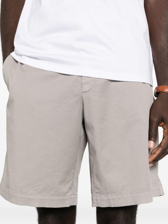 26SS 브루넬로 쿠치넬리 숏팬츠 M289LU0010 C6035 Brown - BRUNELLO CUCINELLI