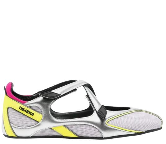 26SS 디 아티코 드레스 슈즈 260WSH00871MIX024AA465 SILVER HOLOGRAPHIC