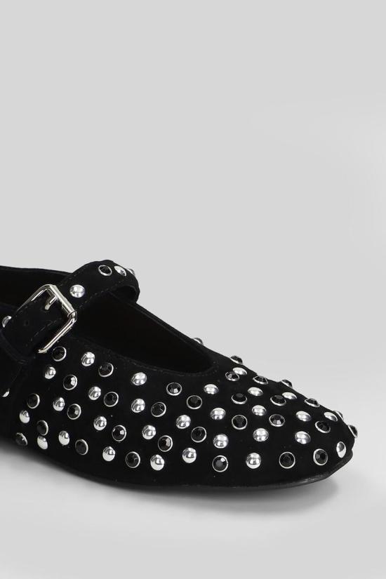 25FW 비비루 플랫 슈즈 427510 729Z30VK Black - BIBILOU