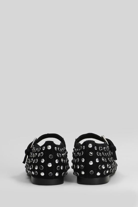 25FW 비비루 플랫 슈즈 427510 729Z30VK Black - BIBILOU