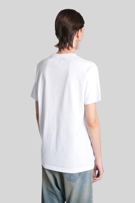 25FW 비비안웨스트우드 반팔 티셔츠 426367 3G01003W J001M WHITE - VIVIENNE WESTWOOD