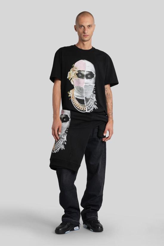 25FW 이놈어닛 반팔 티셔츠 425421 NUW25268 Black - IH NOM UH NIT