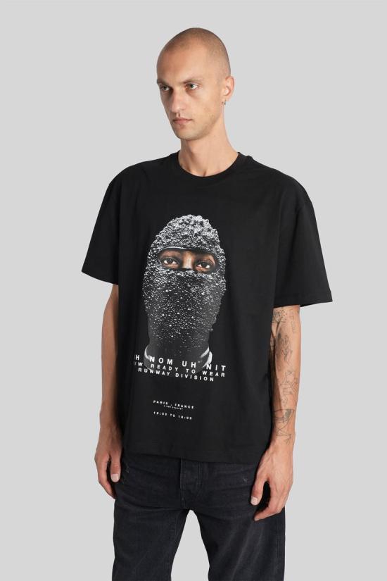 25FW 이놈어닛 반팔 티셔츠 425417 NUW25265 Black - IH NOM UH NIT