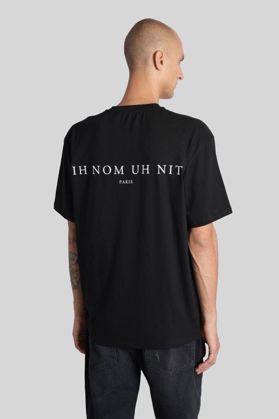 25FW 이놈어닛 반팔 티셔츠 425415 NUW25256 Black - IH NOM UH NIT