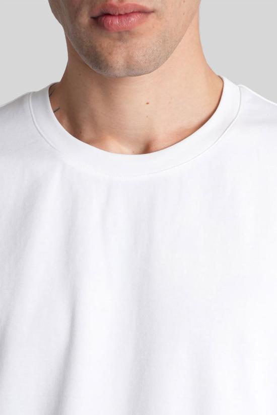 25FW 어태치먼트 반팔 티셔츠 430015 AJ52 090 WHITE - ATTACHMENT