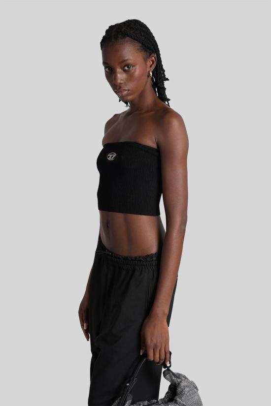 25FW 디젤 민소매 티셔츠 429790 A130190DLAX Black - DIESEL