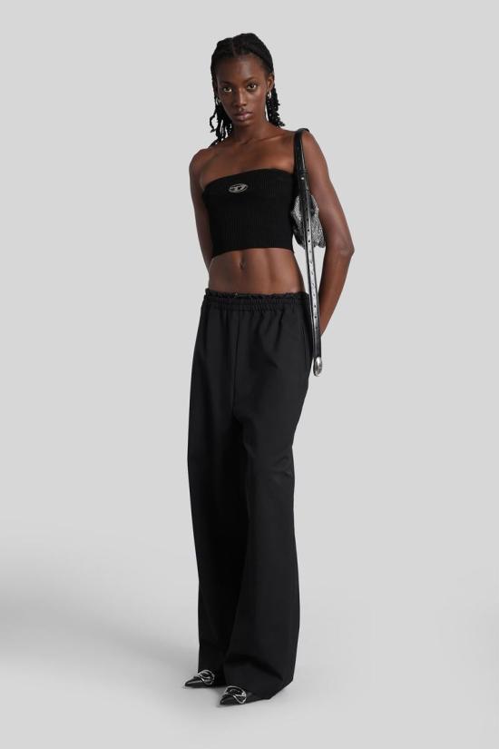 25FW 디젤 민소매 티셔츠 429790 A130190DLAX Black - DIESEL