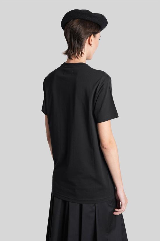 25FW 비비안웨스트우드 반팔 티셔츠 426368 3G01003W J001M Black - VIVIENNE WESTWOOD