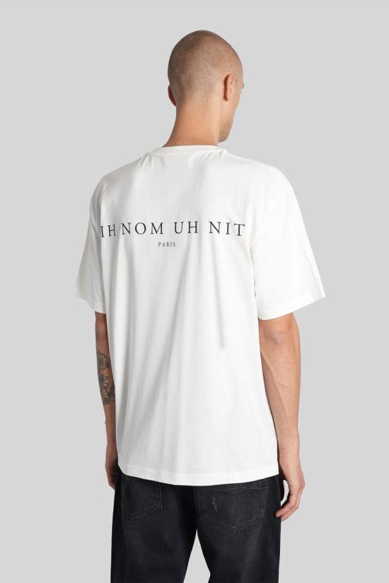 25FW 이놈어닛 반팔 티셔츠 425416 NUW25256 WHITE - IH NOM UH NIT