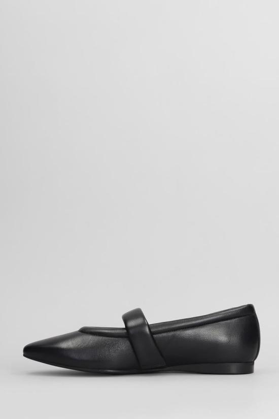 25FW 에바루나 플랫 슈즈 423149 1033 Black - EVALUNA