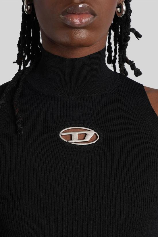 25FW 디젤 민소매 티셔츠 429792 A130200DLAX Black - DIESEL