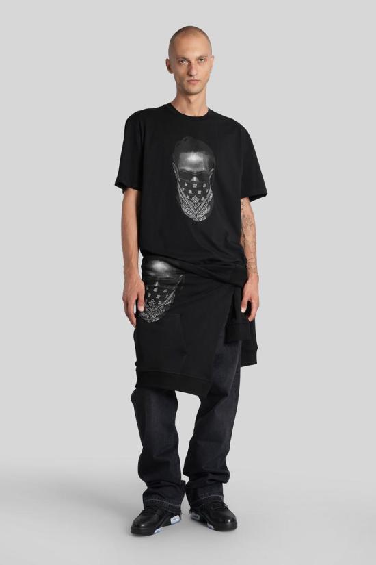 25FW 이놈어닛 반팔 티셔츠 425426 NUW25225 Black - IH NOM UH NIT