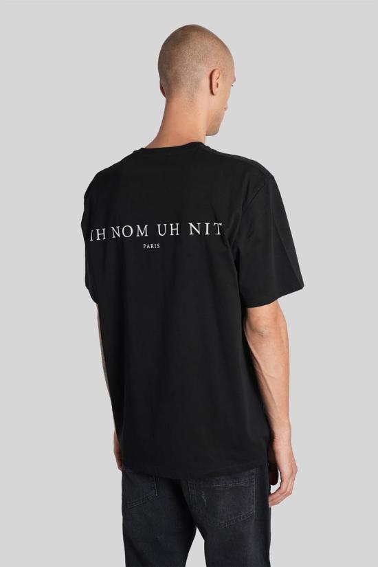 25FW 이놈어닛 반팔 티셔츠 425426 NUW25225 Black - IH NOM UH NIT