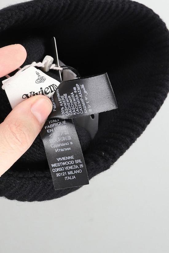 25FW 비비안웨스트우드 비니 429205 8102001C K0069 Black - VIVIENNE WESTWOOD