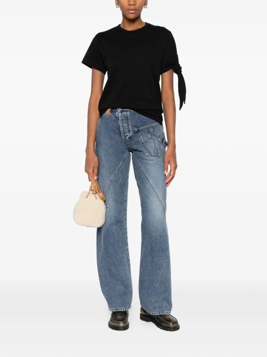 26SS JW앤더슨 반팔 티셔츠 JT0334PG1937999 Black - JW ANDERSON
