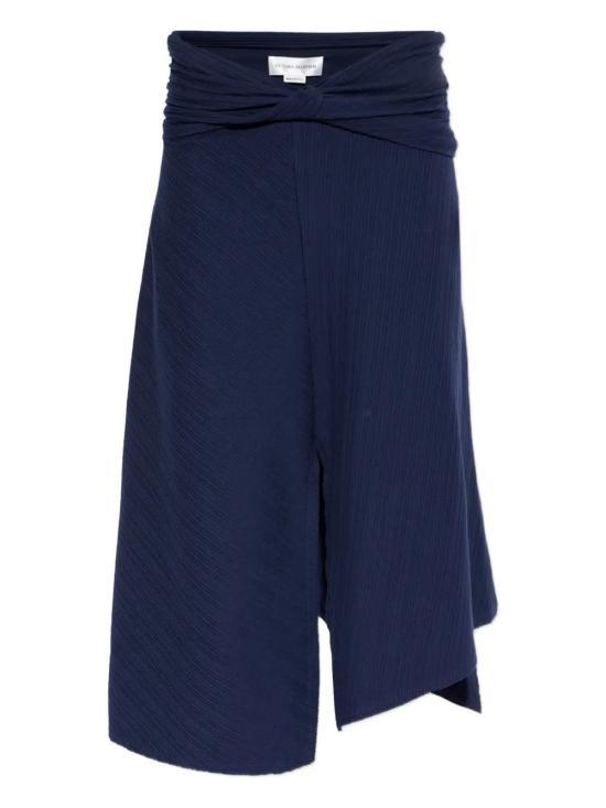 26SS 빅토리아 베컴 미디 스커트 1126JSK007082A550 Blue