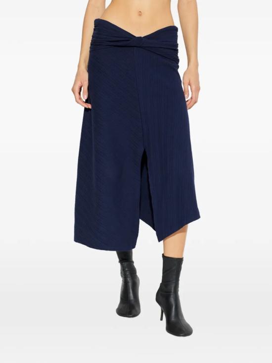 26SS 빅토리아 베컴 미디 스커트 1126JSK007082A550 Blue - VICTORIA BECKHAM