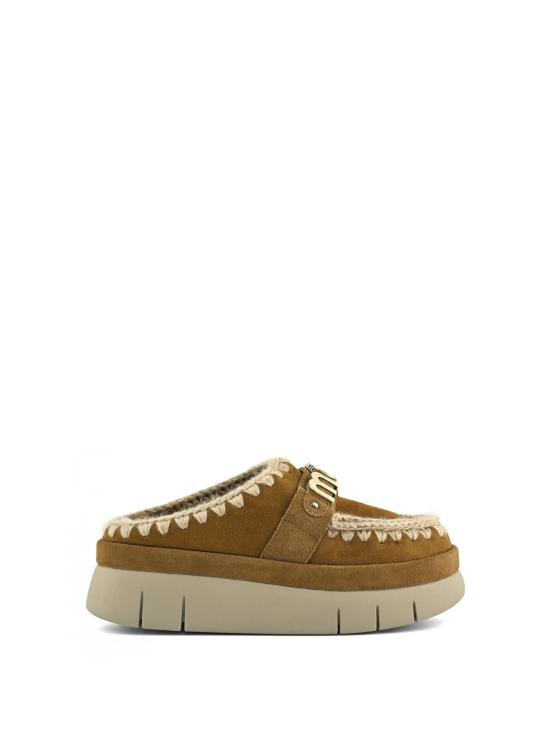 25FW 모우 뮬/슬리퍼 FW751001A COG COGNAC