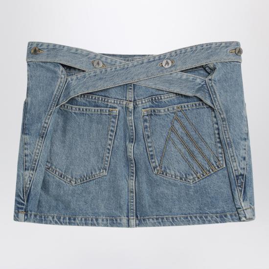 26SS 디 아티코 데님 스커트 260WCR0015DDD116AA Blue - THE ATTICO