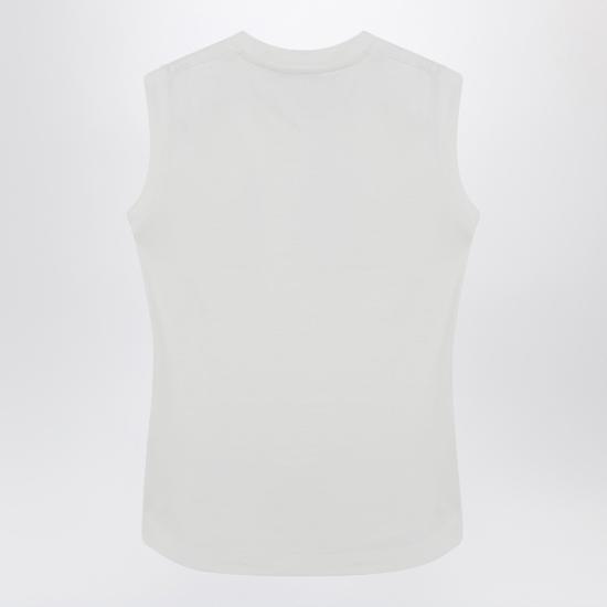 26SS 디 아티코 민소매 티셔츠 260WCN0000JJJ025AA White - THE ATTICO
