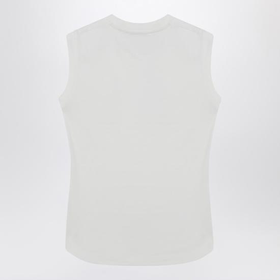  디 아티코 민소매 티셔츠 260WCN0000JJJ025AA White - THE ATTICO