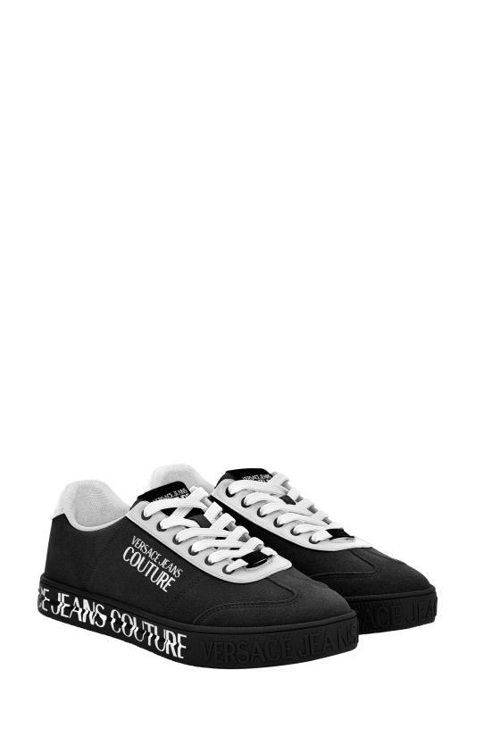 26FW 베르사체 스니커즈 78YA3SK6 ZPB02 899 BLACK DOM - VERSACE