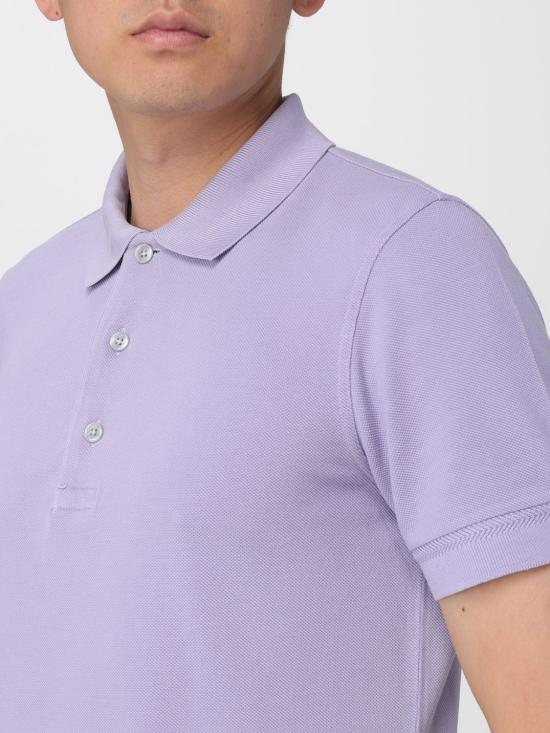 25FW 톰포드 폴로 티셔츠 JPS011JMT013 GV463 Lilac - TOMFORD