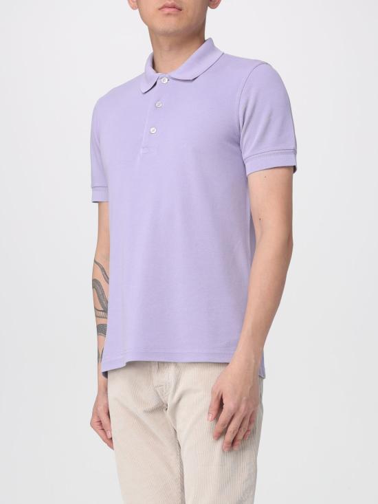 25FW 톰포드 폴로 티셔츠 JPS011JMT013 GV463 Lilac - TOMFORD