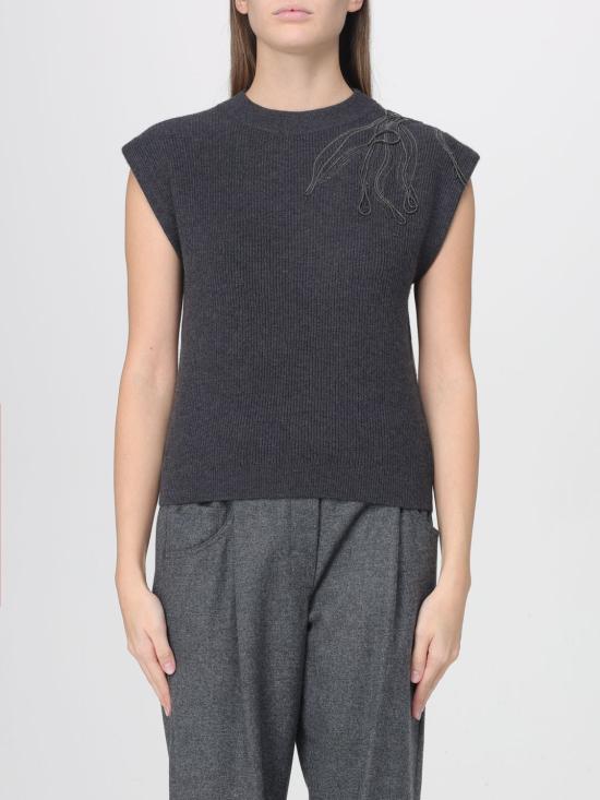 25FW 브루넬로 쿠치넬리 베스트 M12218910 C2803 Black