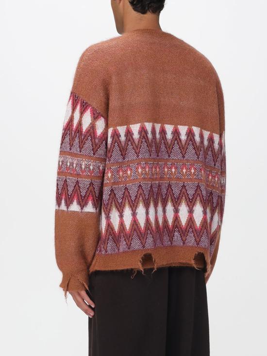 25FW 라니우스 스웨터 F5LAMACA103 234 Burnt - LANEUS