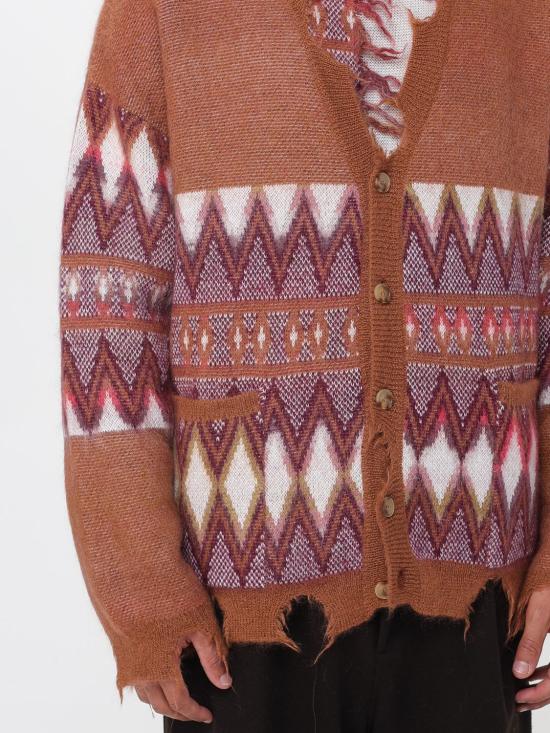 25FW 라니우스 스웨터 F5LAMACA103 234 Burnt - LANEUS