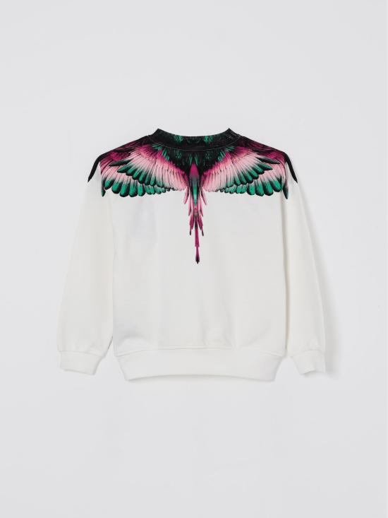 25FW [키즈] 컨트리 오브 밀란 풀오버 F5CMJGSW015 002 White - COUNTY OF MILAN