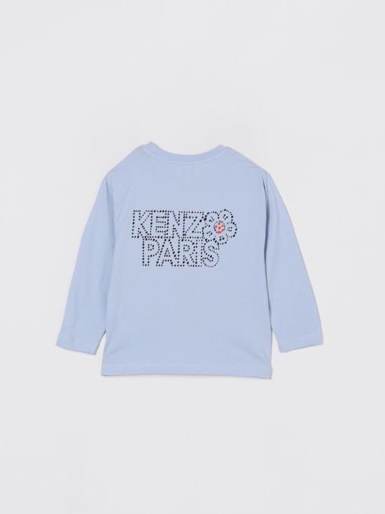 25FW [키즈] 겐조 티셔츠 K61370 77D Blue - KENZO