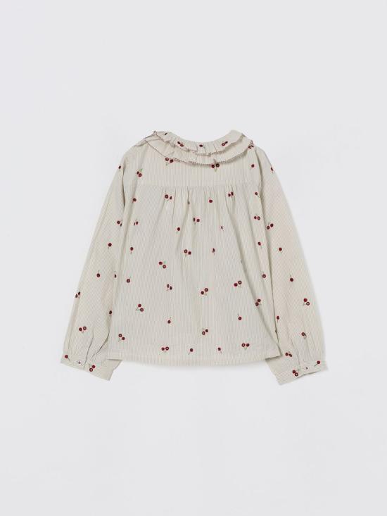 25FW [키즈] 봉쁘앙 셔츠 W05GBLW00019 151E Beige - BONPOINT