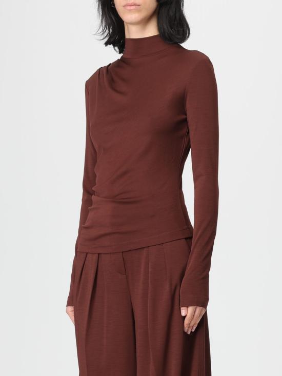 25FW 막스마라 터틀넥 2521946059600 002 Burgundy - MAX MARA