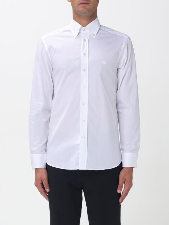 25FW 에트로 긴팔 셔츠 MRIB0004AV607 W0800 White