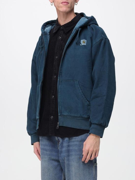 25FW 칼하트 WIP 후드 비스타 자켓 I029524 0AUGD Petroleum Blue - CARHARTT WIP