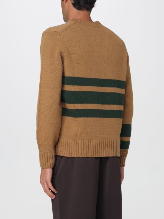 25FW 라코스테 메리노 울 터틀넥 스웨터 AH1959 SKB Brown - LACOSTE